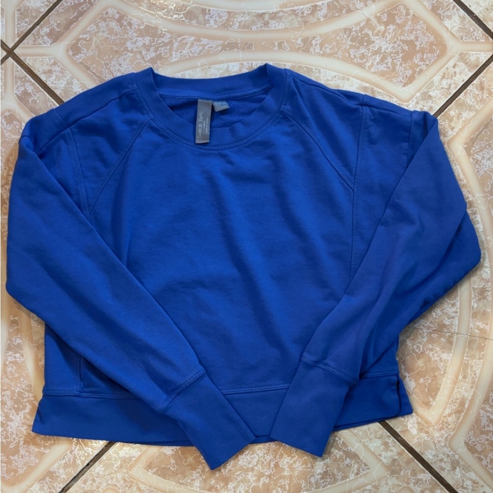 Sweaty Betty After Class Crop Sweatshirt - Picture 2 of 11